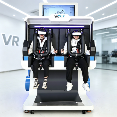 YHY 특허 최종 시리즈 2 플레이어 360 VR 롤러 코스터 기계 장비
