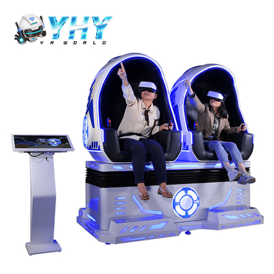 놀이공원을 위한 게임기를 촬영하는 3 DOF 계란 9D VR 상영관 롤러 코스터