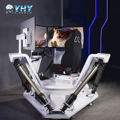 시뮬레이터 VR 6 DOF 3 화면 이동 여행을 경주하는 9D F1 가상 현실