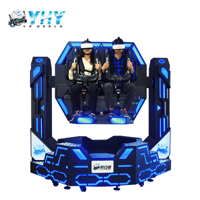 롤러 코스터 VR 시뮬레이션 게임과 두 좌석 9D VR 시뮬레이터 8.0KW
