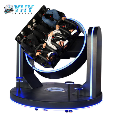 3인칭 1080도 9D VR 시뮬레이터 가상현실 롤러코스터 게임기