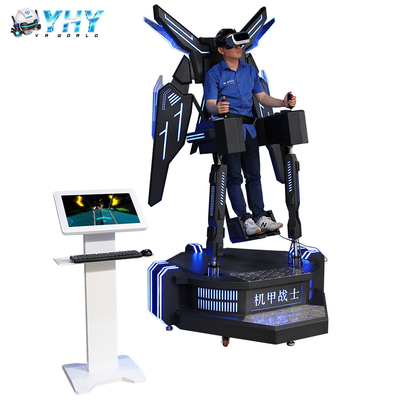 기민한 스키링 게임과 모의 비행 장치가 9D VR 시뮬레이터의 워터 파크를 쏘아 맞힙니다
