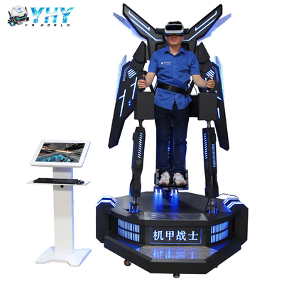 9D VR 모의 비행 장치 상업적 날아다니는 주제 한 선수 강철 게임기를 아르카데